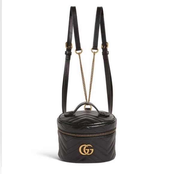 🖤💛 Gucci GG Marmont Matelasse Mini Backpack💛🖤 - Picture 11 of 15